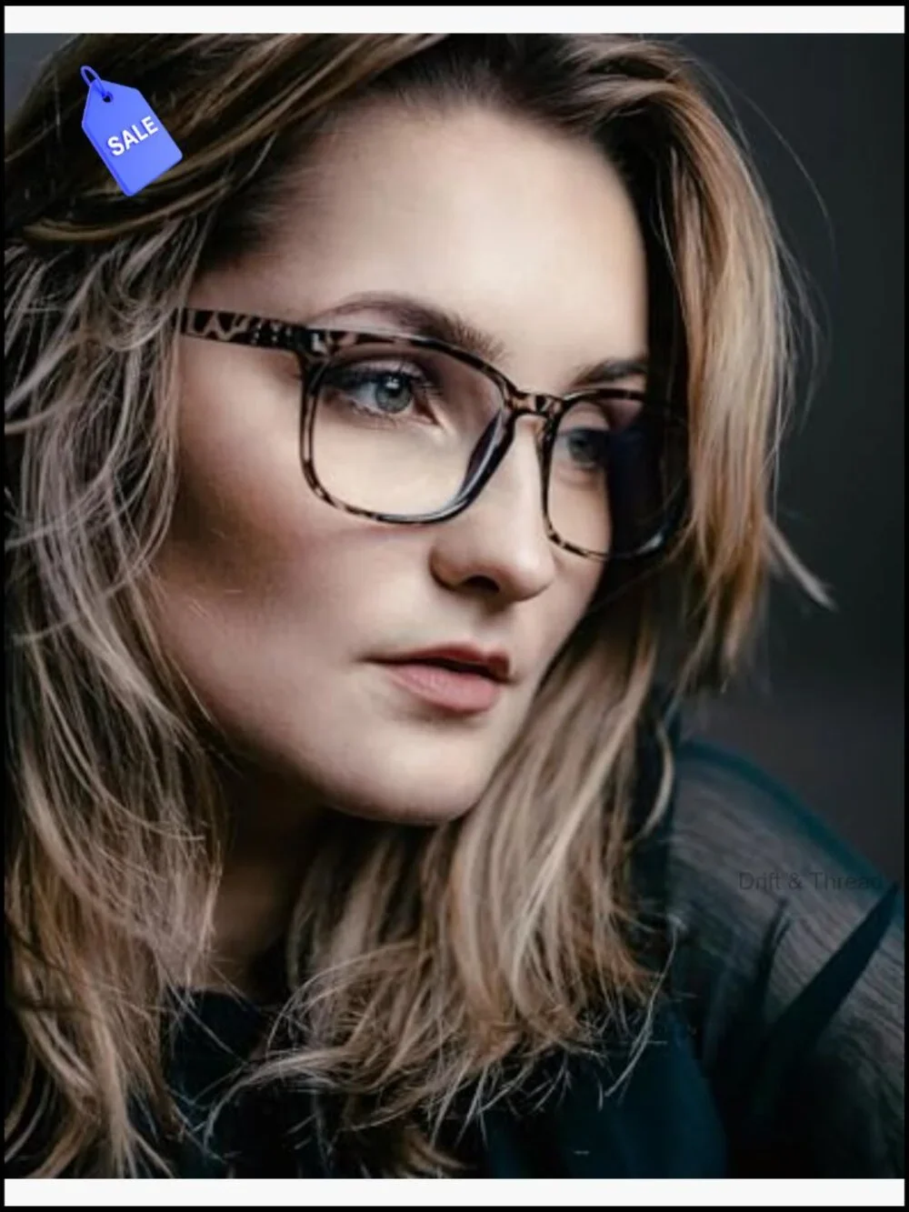 Blue Light Blocking Glasses Square Frame Anti Glare Computer Eyeglasses Women